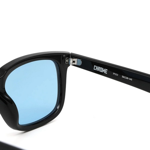 CHROME ( クローム ) サングラス CHROME SUNGLASS TYPE P ( クローム サングラス タイプ P ) グロス/ブラック/ライトブルー