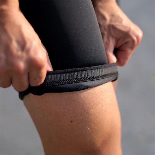 KAPELMUUR ( カペルミュール ) レーサーパンツ サイクルショーツ ホワイトエンブレム ブラック S