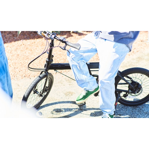 DAHON ( ダホン ) 電動アシスト自転車(e-bike) FU-COM ( フューコム ) マットブラック/ホワイト 20インチ ( 身長目安170cm前後 )