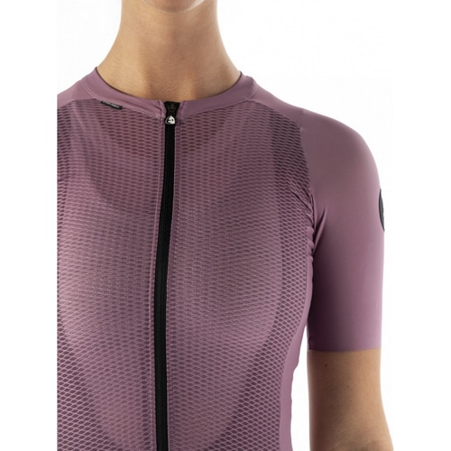 ETXE-ONDO ( エチェオンド ) 半袖ジャージ WOMEN GARA S/S JERSEY ( ウィメンズ ガラ ショートスリーブジャージ ) ダークパープル XS レディース