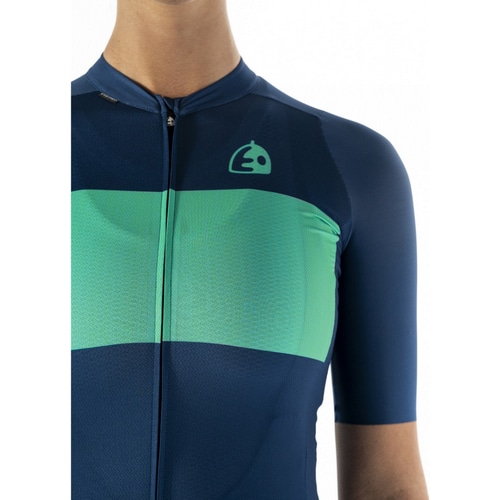 ETXE-ONDO ( エチェオンド ) 半袖ジャージ WOMEN BIKA S/S JERSEY ( ウィメンズ ビカ ショートスリーブジャージ ) ブルー XXS レディース