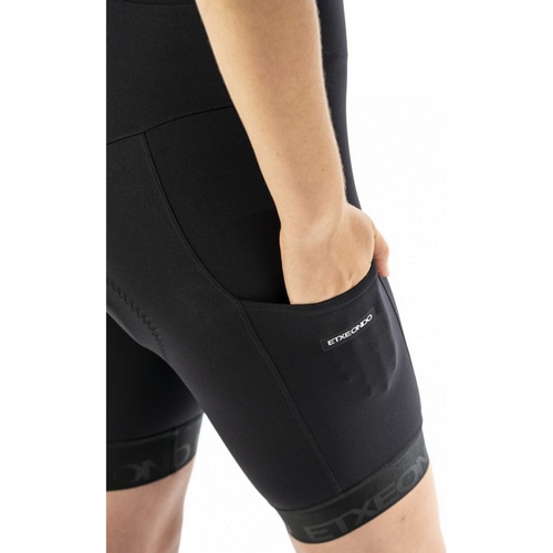 ETXE-ONDO ( エチェオンド ) ビブショーツ WOMEN IXA BIDAI BIB-SHORT ( ウィメンズ IXA ビダイ ビブショーツ ) ブラック XXS レディース