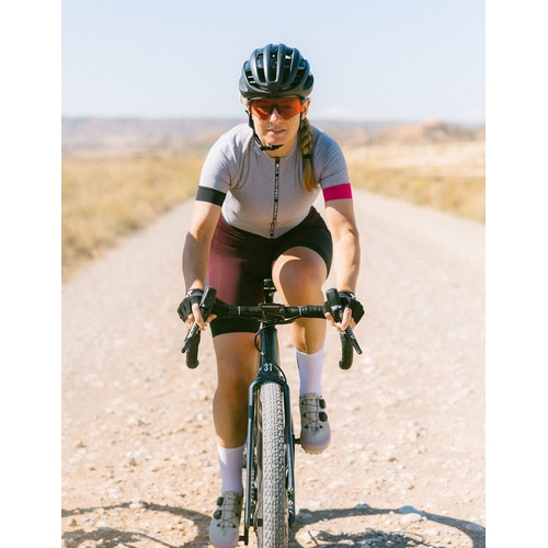 ETXE-ONDO ( エチェオンド ) 半袖ジャージ BASOA W JERSEY ( バソア ウィメンズ ジャージ ) メランジグレー XS レディース