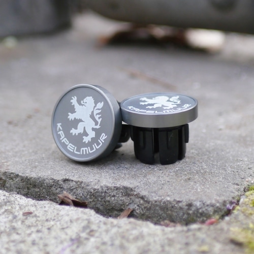 KAPELMUUR ( カペルミュール ) バーエンドプラグ エンドキャップ ガンメタリックV2 ガンメタリック ワンサイズ