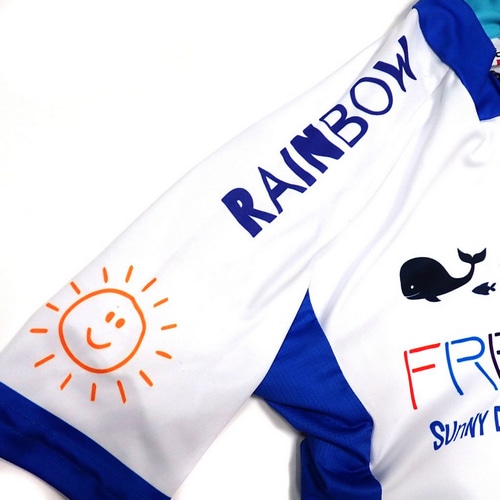 7-ITA ( セブンアイティエー ) 半袖ジャージ FREE SUNNY DAY LADY JERSEY ( フリー サニー デイ レディー ジャージ ) ホワイト M レディース