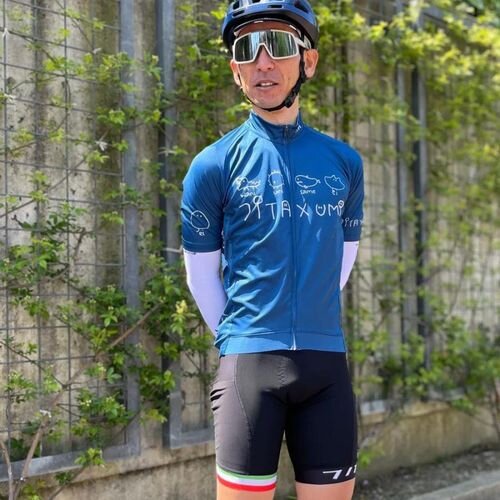 7-ITA ( セブンアイティエー ) 半袖ジャージ UMI SAME JERSEY ネイビー S