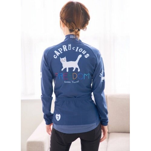 7-ITA ( ZuACeBG[ ) W[W FREEDOM CAT LADY L/S JERSEY ( t[_ Lbg fB[ OX[uW[W ) lCr[ M fB[X fB[X