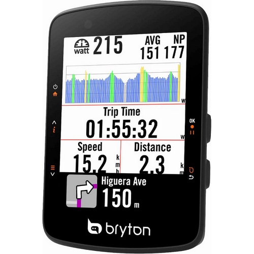 ブライトン「Rider 550E」カラーディスプレイ搭載の新型GPSサイコン bryton(自転車) Bryton Rider 550E ロードバイク サイクル