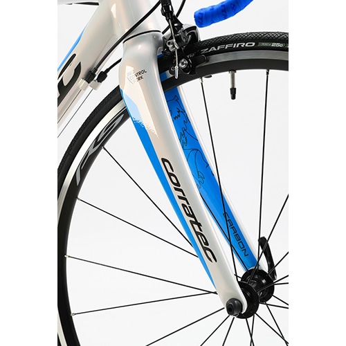 CORRATEC ( コラテック ) ロードバイク DOLOMITI ( ドロミテ ) R7000 105 RS100 ホワイト　/ ブルー 54