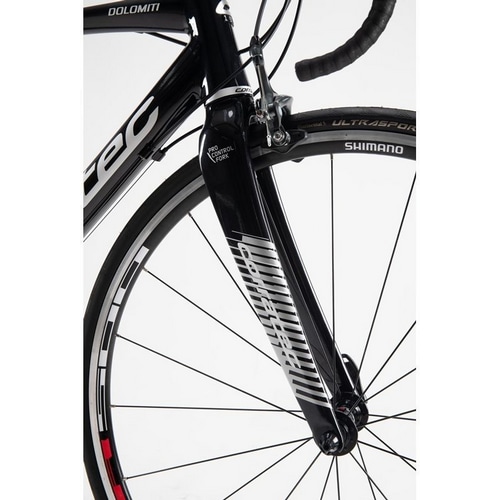 CORRATEC ( �R���e�b�N ) ���[�h�o�C�N DOLOMITI ( �h���~�e ) R4700 TIAGRA / R501 �u���b�N/�z���C�g 48 (�K���g���ڈ�170cm�O��)