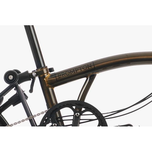BROMPTON ( ブロンプトン ) 折りたたみ自転車 C LINE EXPLORE ( Cライン エクスプロアー ロウ ) LOW S6L ブラックラッカー ( 適正身長145-185cm前後 )