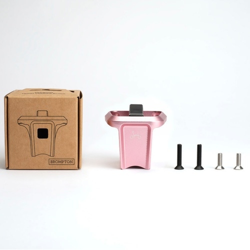 BROMPTON ( �u�����v�g�� ) �t���[�������E���A�f�B���C���[�n���K�[ FORGED FRONT CARRIER BLOCK ( �t�H�[�W�h �t�����g�L�����A�u���b�N ) �s���N