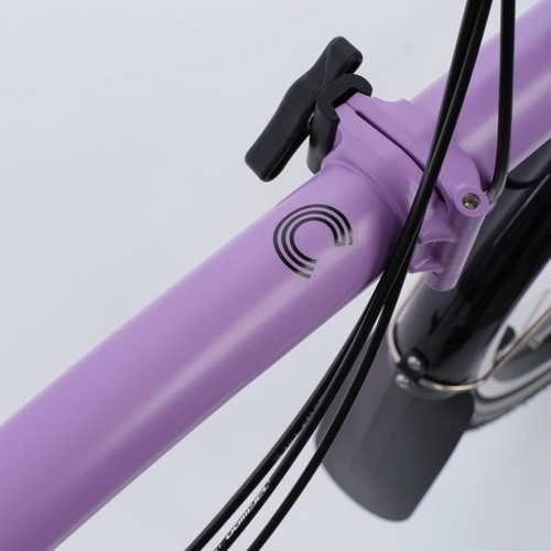 BROMPTON ( ブロンプトン ) 折りたたみ自転車 C Line EXPLORE MID ( Cライン エクスプローラ ミッド ) MLL 12S ライラックストーン (身長目安 145-185cm)