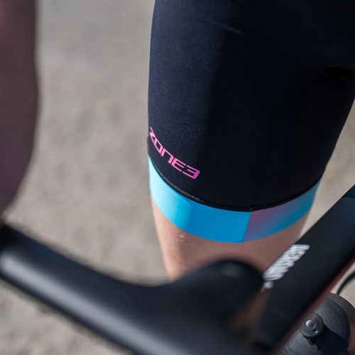 ZONE3 ( ][X[ ) gCX[c WOMENfS ACTIVATE+ SHORT SLEEVE TRISUIT ( EBY ANeBx[g+ V[gX[u gCX[c ) ubN/lI M fB[X