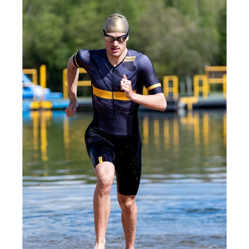 HUUB ( フーブ ) トライスーツ CORE PRIME Q2 TRI SUIT ( コア プライム Q2 トライスーツ ) イエロー L
