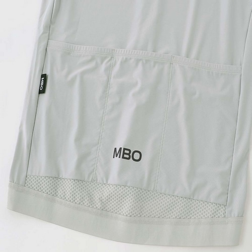 MBO ( エムビーオー ) 半袖ジャージ C100 MEN'S SHORT SLEEVES JERSEY ( メンズ ショート スリーブ ジャージ ) ペール クラウディ グレー S