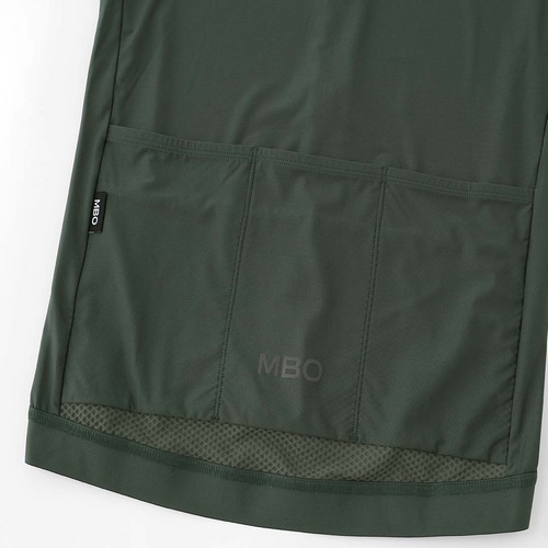 MBO ( エムビーオー ) 半袖ジャージ C100 MEN'S SHORT SLEEVES JERSEY ( メンズ ショート スリーブ ジャージ ) パインニードル S