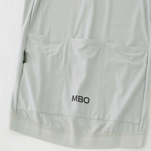 MBO ( �G���r�[�I�[ ) �����W���[�W C140 MEN'S LONG SLEEVES JERSEY ( �����Y �����O �X���[�u �W���[�W ) �y�[�� �N���E�f�B �O���[ M