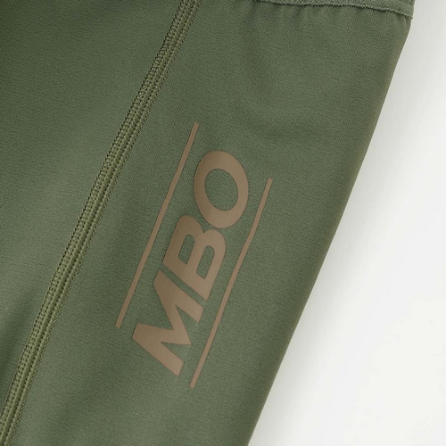 MBO ( エムビーオー ) ビブショーツ T100C MEN'S CARGO BIB SHORTS ( メンズ カーゴ ビブ ショーツ ) ディープ ウェルク グリーン M