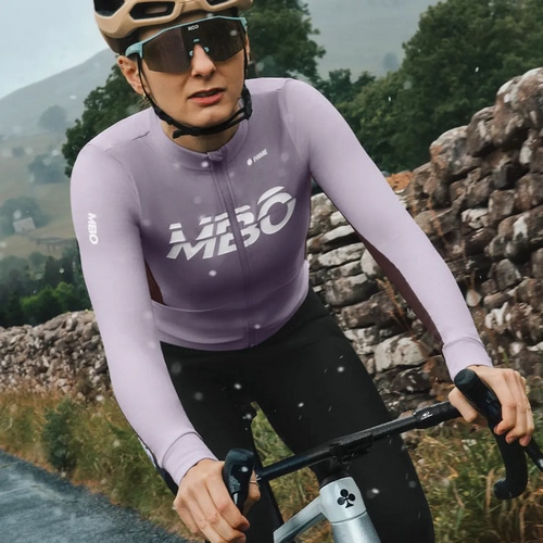 MBO ( �G���r�[�I�[ ) �����W���[�W C172 WOMEN'S LONG SLEEVE THERMAL JERSEY ( �E�B�����Y �����O�X���[�u �T�[�}���W���[�W ) �y�[���v�����p�[�v�� S ���f�B�[�X