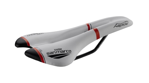 selle-SANMARCO ( セラサンマルコ ) サドル ASPIDE Open-Fit Racing Narrow ( アスピデ  オープンフィット レーシング ナロー ) ホワイト S2 132x277mm