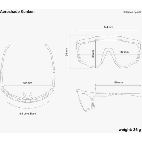 SCICON ( シーコン ) サングラス AEROSHADE KUNKEN ( エアロシェード クンケン ) グリーンフルオ (マルチミラーグリーン)