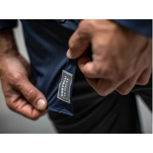 CASTELLI ( カステリ ) Tシャツ・カジュアルウェア VG BUTTON SHIRT ( VG ボタン シャツ ) 041 ダーク インフィニティ ブルー M