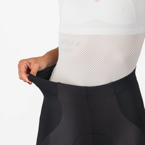 CASTELLI ( カステリ ) タイツ SORPASSO ROS W TIGHT ( ソルパッソ レインオアシャイン ウィメンズ タイツ ) ブラック/シルバーリフレックス S レディース