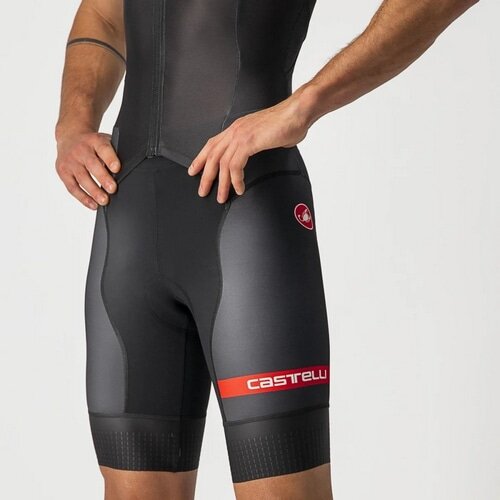 CASTELLI ( カステリ ) トライスーツ FREE SANREMO 2 SUIT SLEEVELESS ( フリー サンレモ 2 スーツ スリーブレス ) ブラック XS