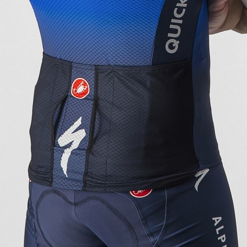 CASTELLI ( �J�X�e�� ) �����W���[�W AERO RACE 6.1 JERSEY ( �G�A�� ���[�X 6.1 �W���[�W ) 424�u���[/�z���C�g S
