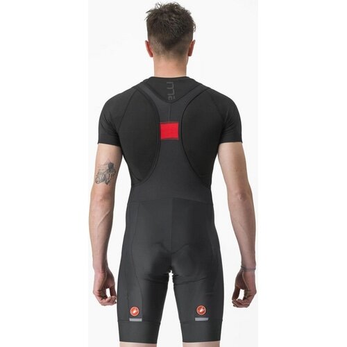 CASTELLI ( カステリ ) 半袖インナー CORE SEAMLESS BASE LAYER S/S ( コア シームレス ベースレイヤー ショートスリーブ ) ブラック S/M