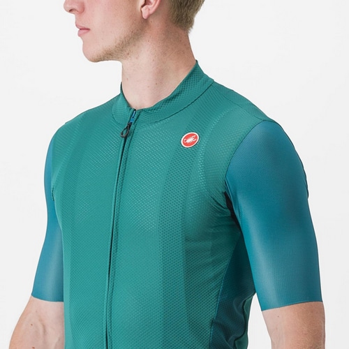 CASTELLI ( JXe ) W[W ENDURANCE ELITE JERSEY ( GfX G[g W[W ) QUETZAL GREEN ( Pc@[O[ ) M