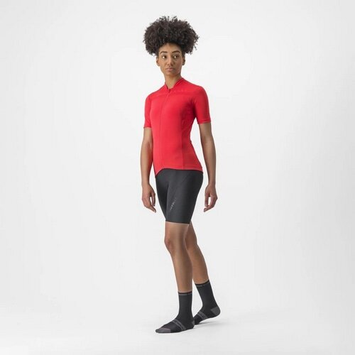 CASTELLI ( カステリ ) 半袖ジャージ ANIMA 4 JERSEY ( アニマ 4 ジャージ ) ハイビスカス S レディース