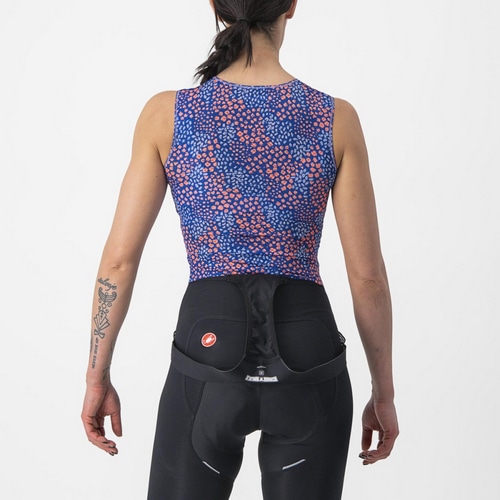 CASTELLI ( カステリ ) インナーウェア ノースリーブ PRO MESH 4 W SLEEVELESS ( プロメッシュ 4 ウィメンズ スリーブレス ) 534 バイオレット ミスト S レディース