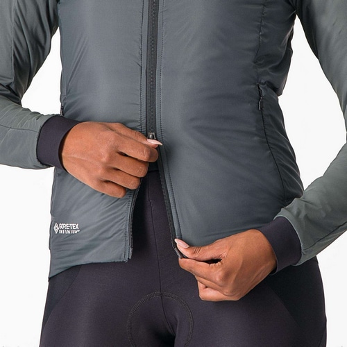 CASTELLI ( カステリ ) ジャケット FLY THERMAL W JACKET ( フライ サーマル ウィメンズ ジャケット ) 048 アーバン グレー XS