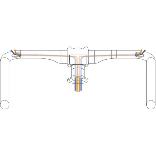 DEDA ( f_ ) [hoCNpnho[ihbvnho[j VINCI HANDLEBAR ( B` nho[ ) RHM POB 31.7mm / 420mm VNPOB42