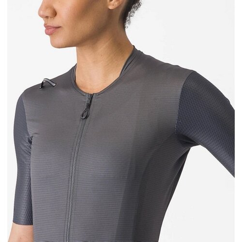 CASTELLI ( カステリ ) 半袖ジャージ UNLIMITED PRO W JERSEY ( アンリミテッド プロ ウィメンズ ジャージ ) ダークグレー XS レディース