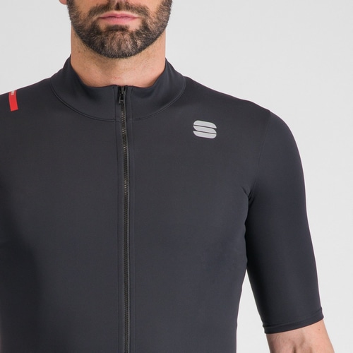 SPORTFUL ( スポルトフル ) ジャケット FIANDRE LIGHT SHORT SLEEVE JACKET ( フィアンドレ ライト ショートスリーブ ジャケット ) ブラック M