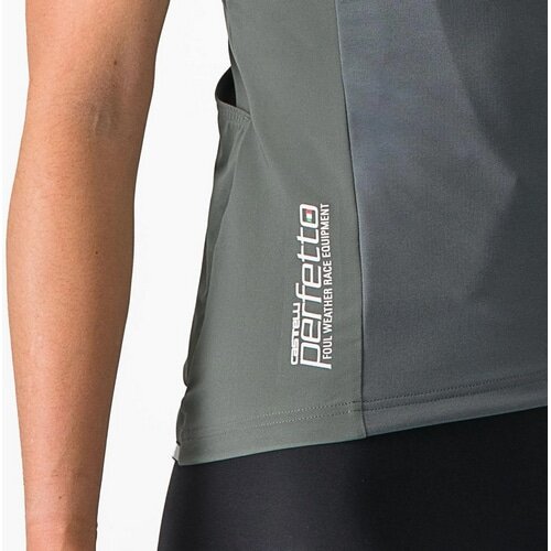 CASTELLI ( カステリ ) 半袖ジャージ PERFETTO RoS 2W WIND JERSEY ( ペルフェット RoS 2 ウィメンズ ウィンド ジャージ ) アーバングレー S レディース