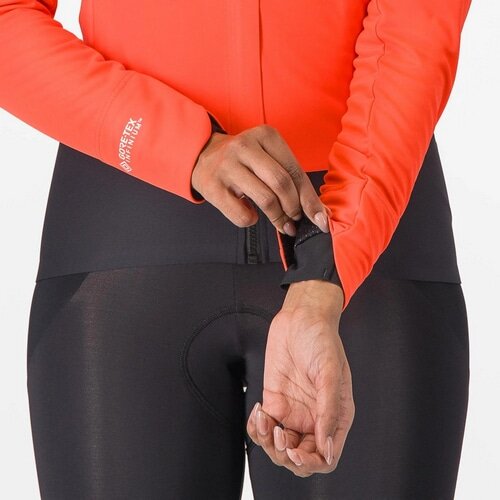 CASTELLI ( カステリ ) ジャケット ALPHA DOPPIO RoS W JACKET ( アルファ ドッピオ ロス ウィメンズ ジャケット ) 288 ブリリアント ピンク/ダークグレー ダーク XS レディース