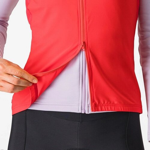 CASTELLI ( カステリ ) ベスト・ジレ ESPRESSO W VEST ( エスプレッソ ウィメンズ ベスト ) ハイビスカス S レディース