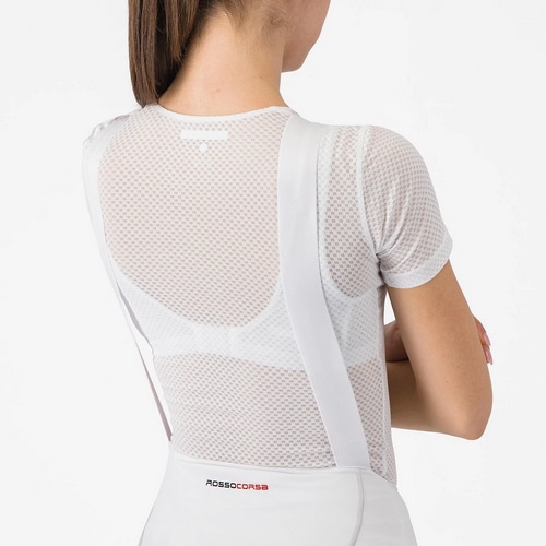 CASTELLI ( カステリ ) ビブショーツ FREE AERO RACE S W BIBSHORT ( フリー エアロ レース S ウィメンズ ビブショーツ ) ホワイト XS レディース