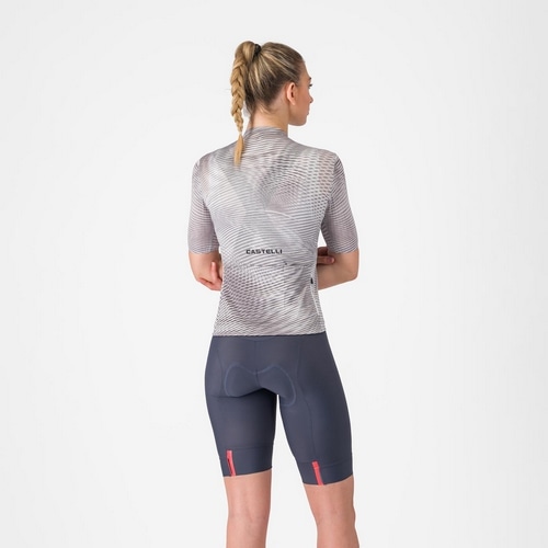 CASTELLI ( カステリ ) ビブショーツ PRIMA 2 DT BIBSHORT ( プリマ 2 ドロップテール ビブショーツ ) トワイライトブルー/ハイビスカス M レディース
