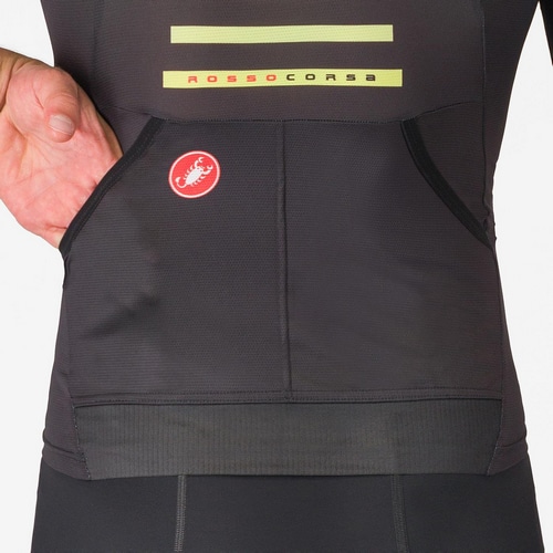 CASTELLI ( JXe ) W[W FREE SPEED 3 RACE TOP ( t[ Xs[h 3 [Xgbv ) ubN M