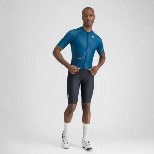 【PHARFAITE】SGSナロースタイルスポーツウェア ネイビー SPORTFUL ( スポルトフル ) 半袖ジャージ SUPERNOVA JERSEY ( スーパー