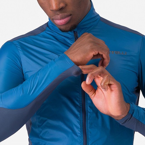 CASTELLI ( カステリ ) ジャケット UNLTD TRAIL JACKET ( アンリミテッド トレイル ジャケット ) 464 ベリーブルー / トワイライトブルー M