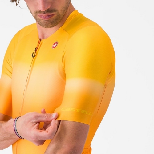 CASTELLI ( カステリ ) 半袖ジャージ UPF JERSEY ( UPF ジャージ ) ビビッドオレンジ M