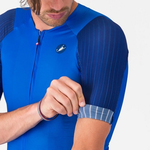 CASTELLI ( カステリ ) 半袖ジャージ AERO RACE 8S JERSEY ( エアロ レース 8S ジャージ ) アズーロイタリア L