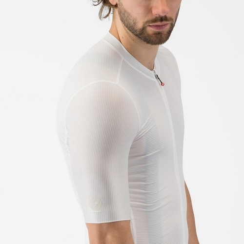CASTELLI ( カステリ ) 半袖ジャージ ESPRESSO 2 JERSEY ( エスプレッソ 2 ジャージ ) アイボリー XL