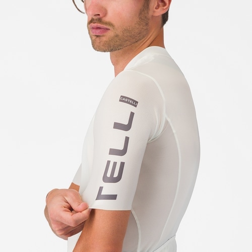 CASTELLI ( �J�X�e�� ) �����W���[�W ENTRATA APEX JERSEY ( �G���g���[�^ �A�y�b�N�X �W���[�W ) �A�C�{���[/�X���[�L�[�O���[ XS